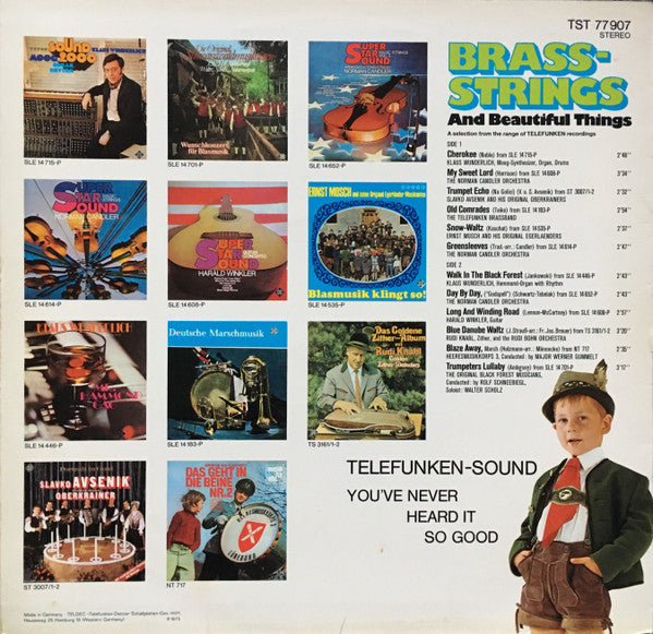 Various : Brass-Strings And Beautiful Things (LP, Comp)