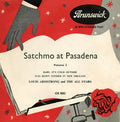 Louis Armstrong And His All-Stars : Satchmo At Pasadena (Volume 2) (7", EP)