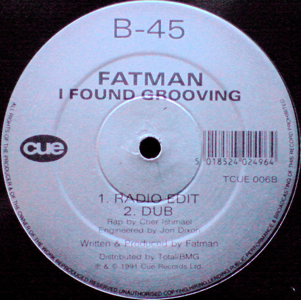 Fatman : I Found Grooving (12")