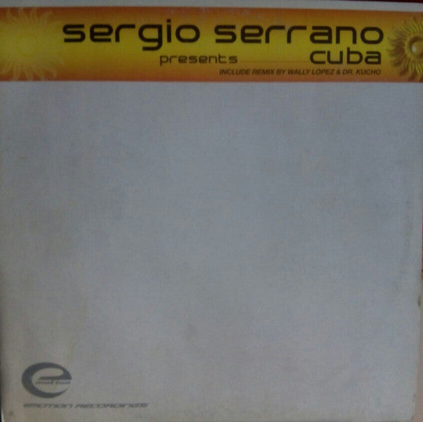 Sergio Serrano : Cuba (12")