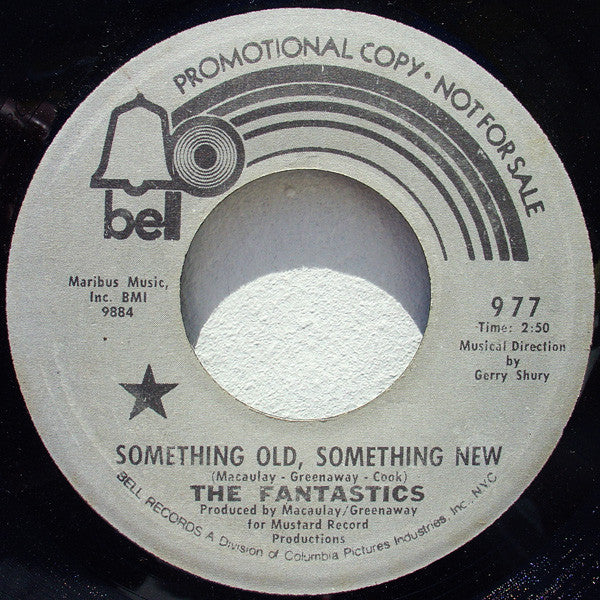 The Fantastics : Something Old, Something New / High And Dry (7", Promo)
