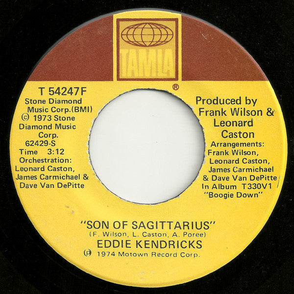 Eddie Kendricks : Son Of Sagittarius / Trust Your Heart (7")