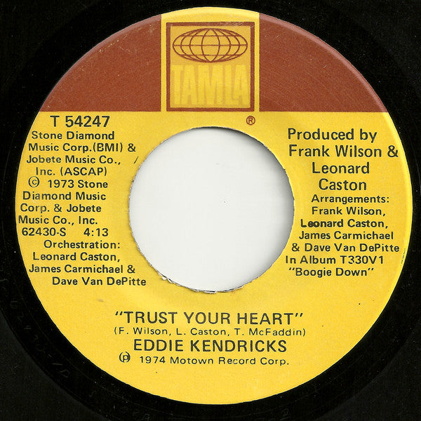 Eddie Kendricks : Son Of Sagittarius / Trust Your Heart (7")