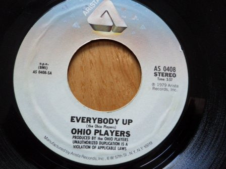 Ohio Players :  Everybody Up / Take De Funk Off, Fly  (7", Single, Styrene)