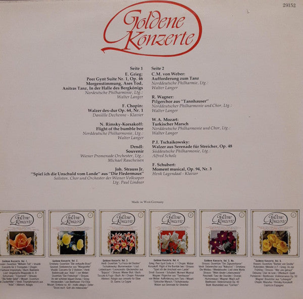 Various : Goldene Konzerte 4 (LP, Album)
