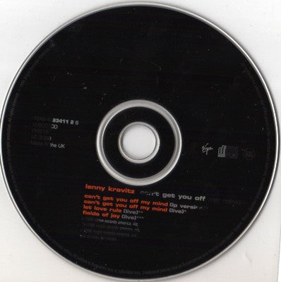 Lenny Kravitz : Can't Get You Off My Mind (CD, Single)