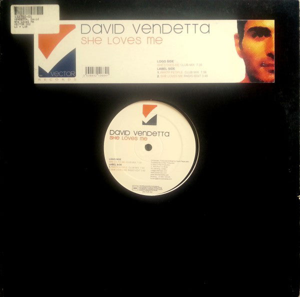 David Vendetta : She Loves Me (12")