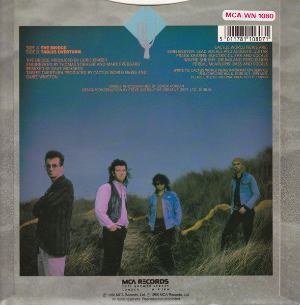 Cactus World News : The Bridge (7", Single + Cass, Ltd)