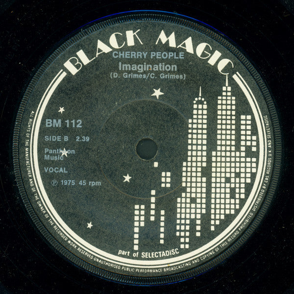 Cherry People : And Suddenly / Imagination (7")