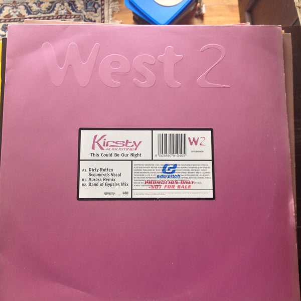 Kirsty Augustine : This Could Be Our Night (12")