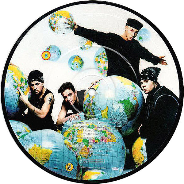 East 17 : Around The World (7", Single, Pic)