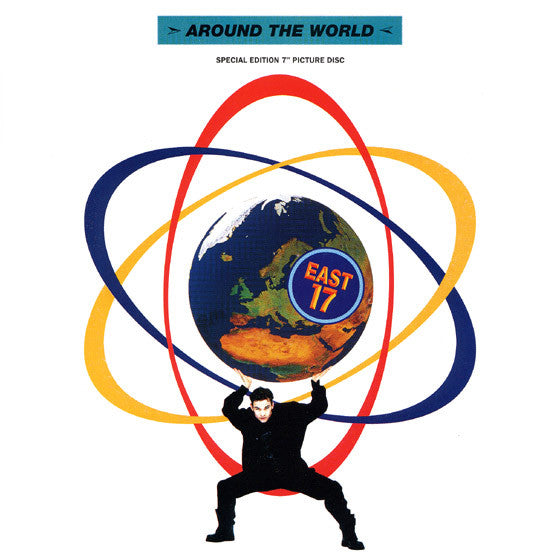 East 17 : Around The World (7", Single, Pic)