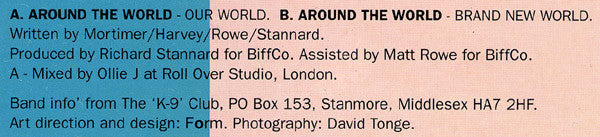 East 17 : Around The World (7", Single, Pic)