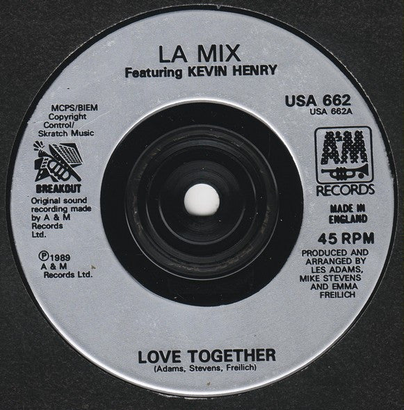 L.A. Mix Featuring Kevin Henry : Love Together (7", Single)