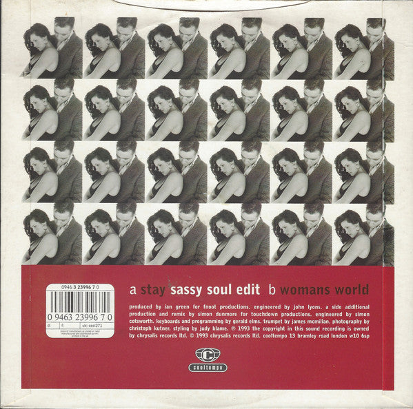 Kenny Thomas : Stay (7", Single, Sil)
