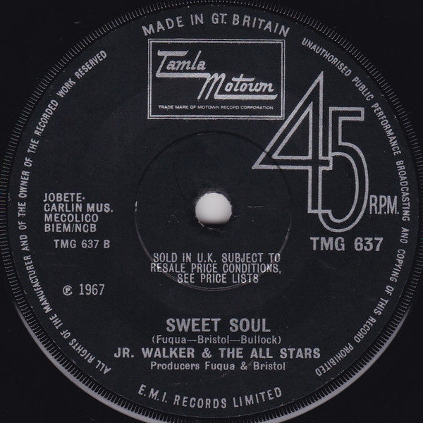 Junior Walker & The All Stars : Come See About Me  (7", 4-P)