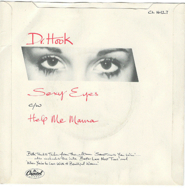 Dr. Hook : Sexy Eyes (7", Win)