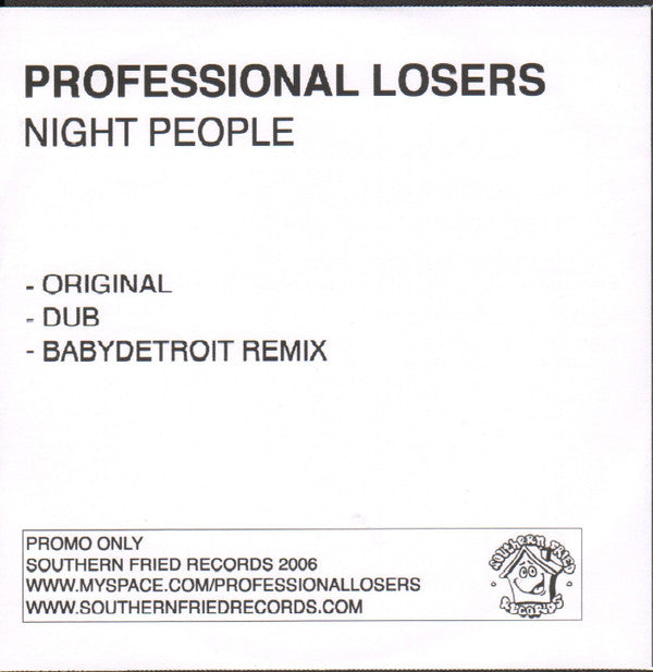 Professional Losers : Night People (CDr, Promo)