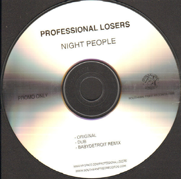 Professional Losers : Night People (CDr, Promo)
