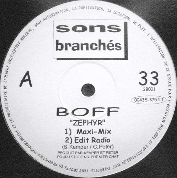 Boff : Zephyr (12")