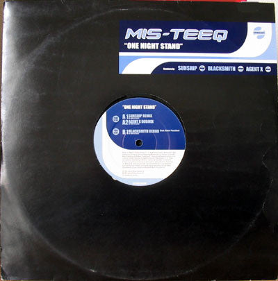 Mis-Teeq : One Night Stand (12", Promo)