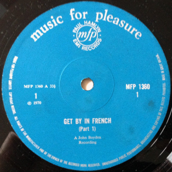 No Artist : Get By In French (LP)