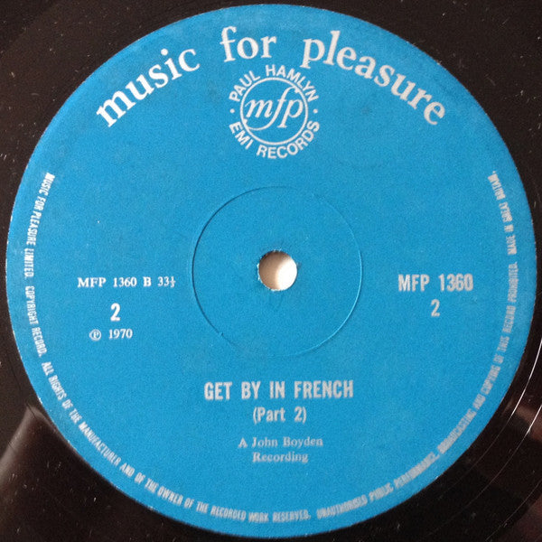 No Artist : Get By In French (LP)