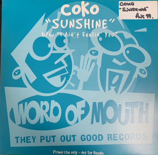 Coko : Sunshine (12", Promo)