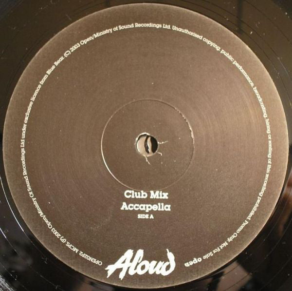 Aloud : Bob O'Lean (12", Promo)