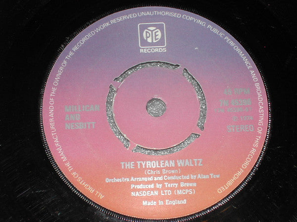Millican & Nesbitt : Mexicali Rose (7", Single)