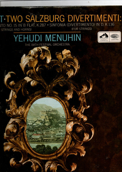 Mozart* - Yehudi Menuhin : Two Salzburg Divertimenti (LP, Mono)