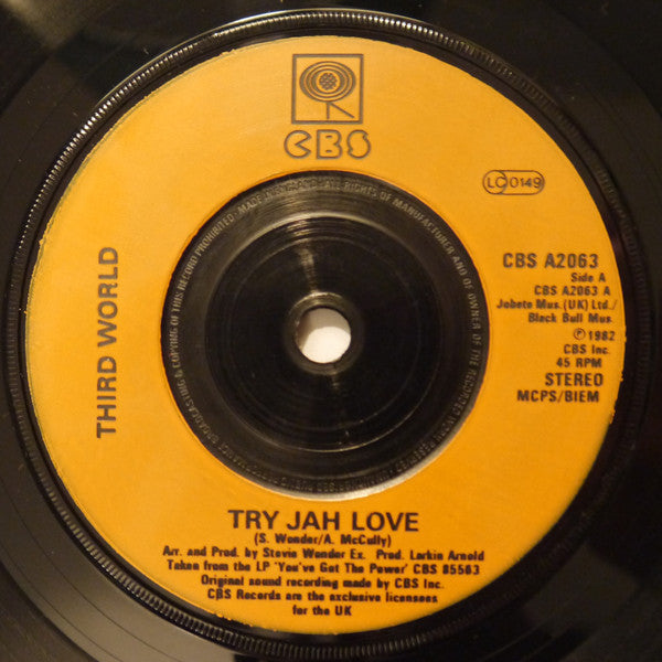 Third World : Try Jah Love (7", Single)