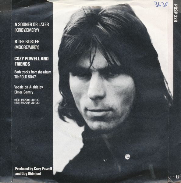Cozy Powell : Sooner Or Later (7", Single)
