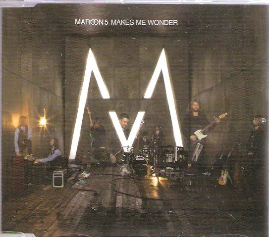 Maroon 5 : Makes Me Wonder (CD, Single, Promo)