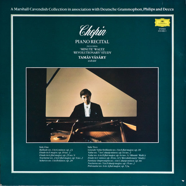 Frédéric Chopin / Tamás Vásáry : Chopin: Piano Recital (LP)