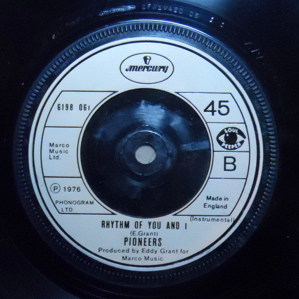 Pioneers* : Feel The Rhythm (Of You And I) (7", Single)