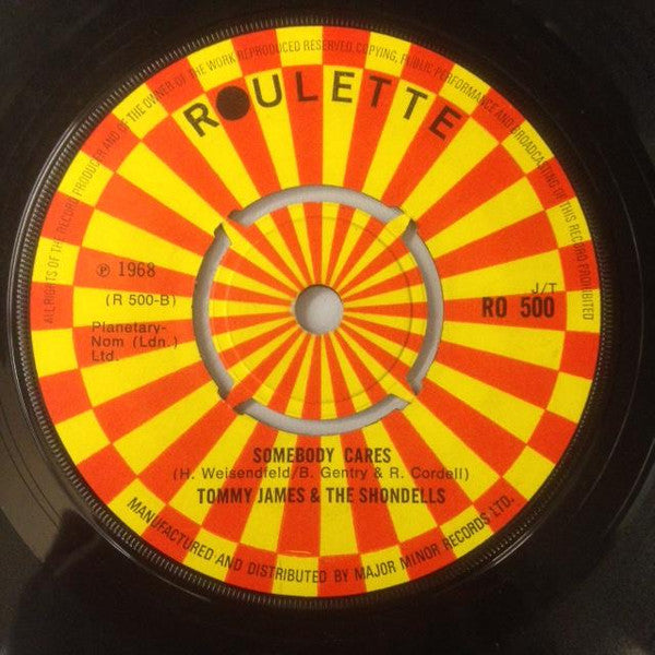 Tommy James & The Shondells : Do Something To Me  (7", Single)