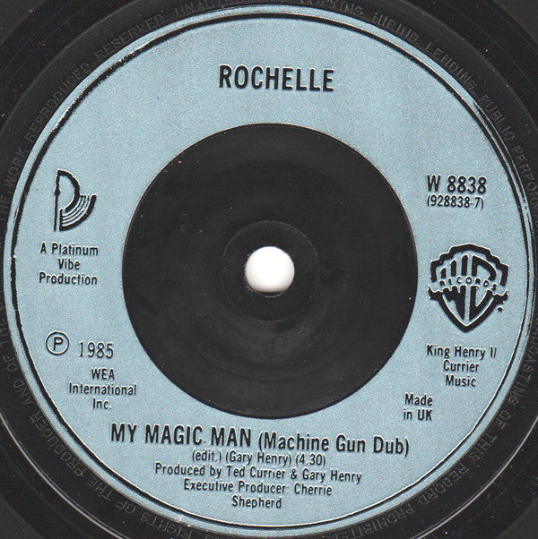 Rochelle : My Magic Man (7", Single, Met)