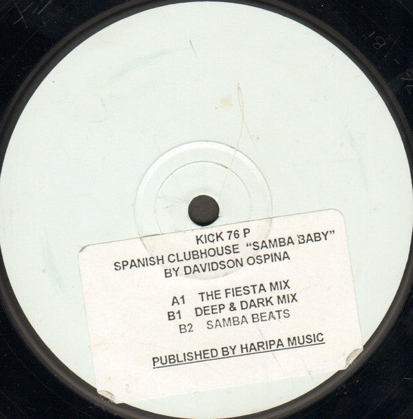 Spanish Clubhouse : Samba Baby (12", W/Lbl, Sti)