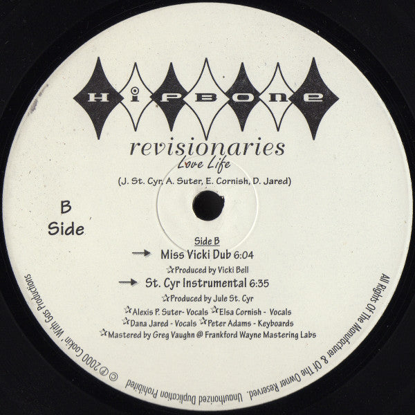 Revisionaries : Love Life (12", Promo)