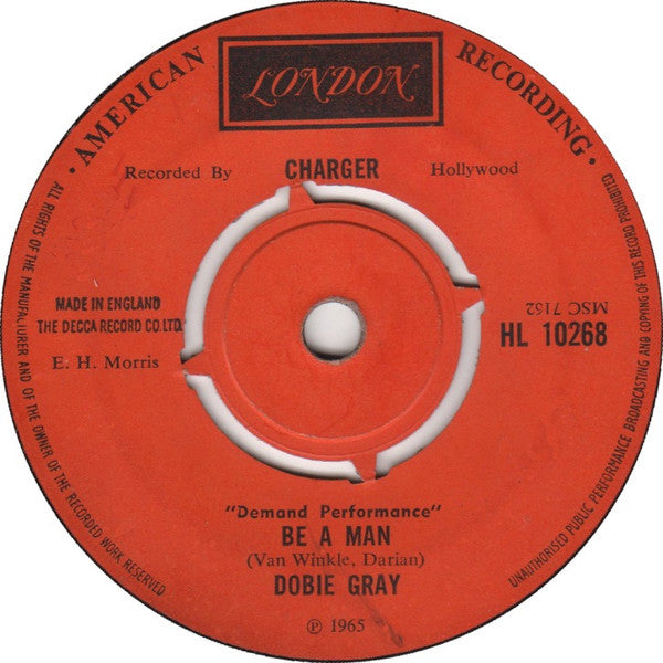 Dobie Gray : The "In" Crowd (7", Single, RE, Ora)