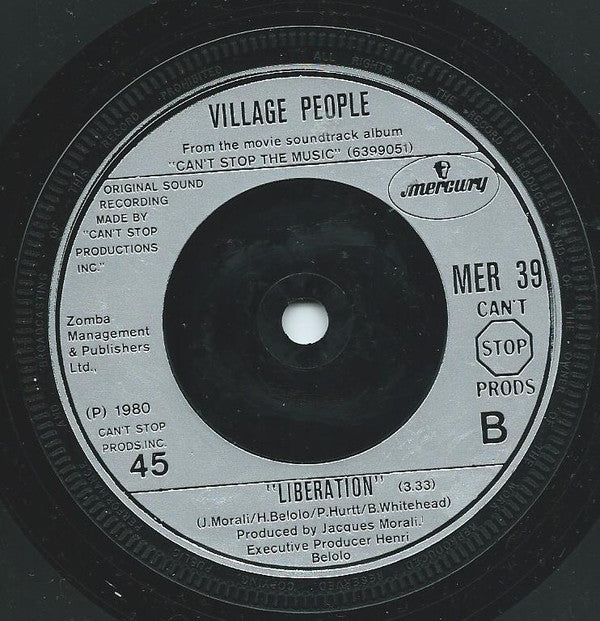 Village People : Magic Night / Liberation (7")