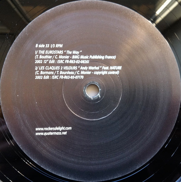 Christophe Monier : Rocker's Delight (The Rock Sound Of Darkest Paris) (12", Comp, Smplr)
