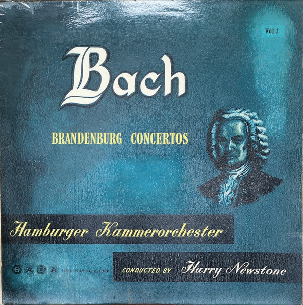 Johann Sebastian Bach By Hamburger Kammerorchester : Brandenburg Concertos, Volume One (LP)