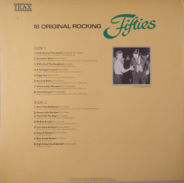Various : Rocking Fifties (16 Original Hits) (LP, Comp)