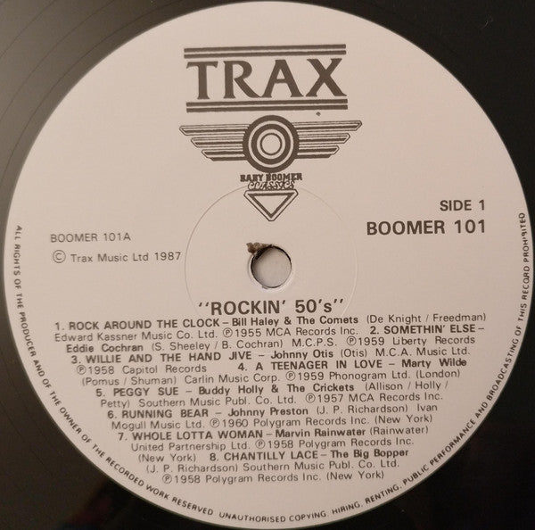 Various : Rocking Fifties (16 Original Hits) (LP, Comp)