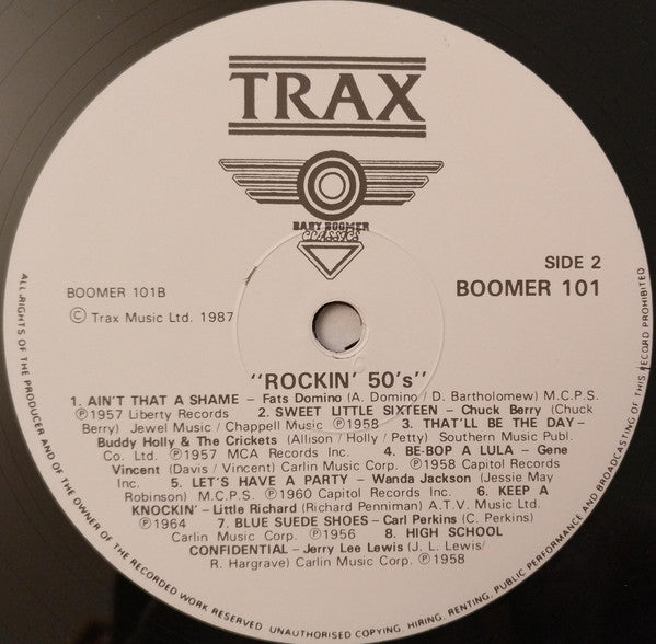 Various : Rocking Fifties (16 Original Hits) (LP, Comp)