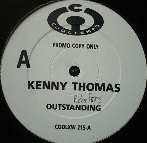 Kenny Thomas : Outstanding (12", Promo)