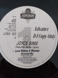 Joyce Sims : Love Makes A Woman (12", Promo)