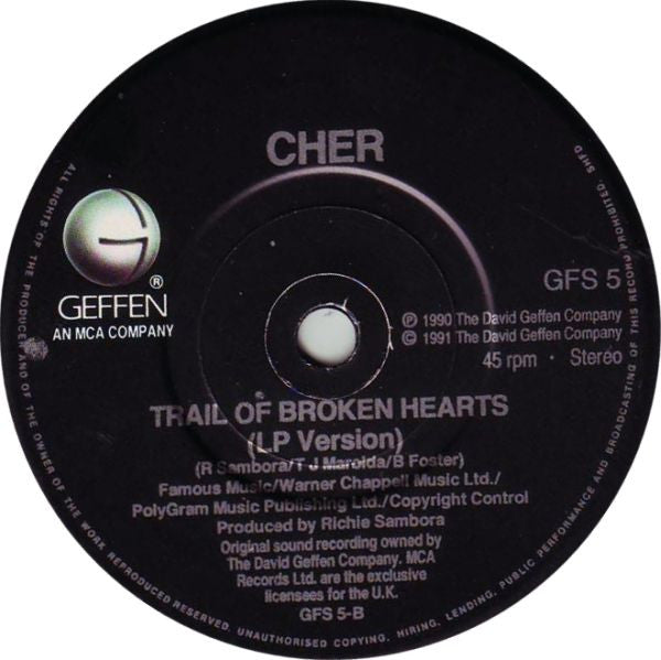 Cher : Love And Understanding (7", Single, Pap)
